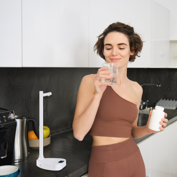 Added Extension Tupe Water Dispenser Automatic Water Bottle Desktop Rechargeable Water Dispenser With Stand - Image 2