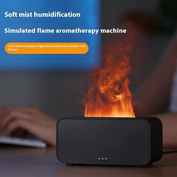 Timing Simulation Aroma Diffuser Usb Household Flame Humidifier  Aromatherapy Machine Spray Air Flame Humidifier Diffuser (Copy) - Image 4