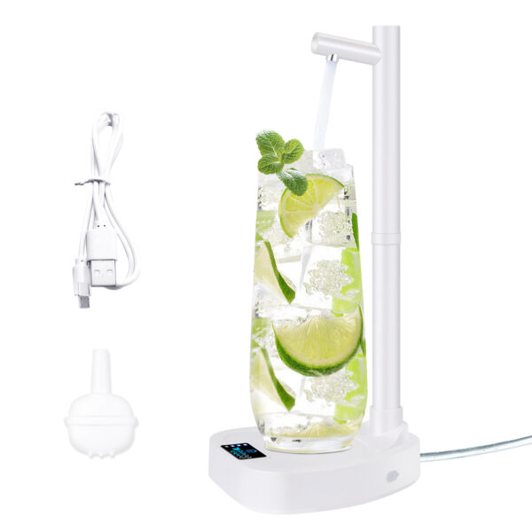 Added Extension Tupe Water Dispenser Automatic Water Bottle Desktop Rechargeable Water Dispenser With Stand - Image 4