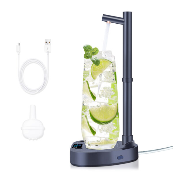 Added Extension Tupe Water Dispenser Automatic Water Bottle Desktop Rechargeable Water Dispenser With Stand - Image 5