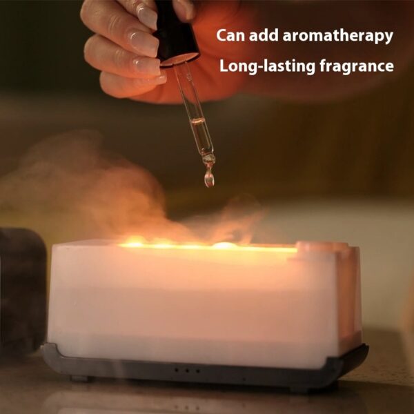 Timing Simulation Aroma Diffuser Usb Household Flame Humidifier  Aromatherapy Machine Spray Air Flame Humidifier Diffuser (Copy) - Image 2