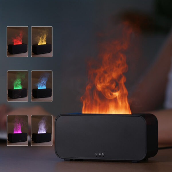 Timing Simulation Aroma Diffuser Usb Household Flame Humidifier  Aromatherapy Machine Spray Air Flame Humidifier Diffuser (Copy)