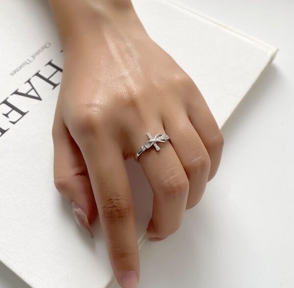 Elegant Copper Cross Ring - Stylish Evil Eye-Inspired Jewelry for Women & Girls | Perfect for Parties, Everyday Fashion, or as a Thoughtful Gift - Image 2